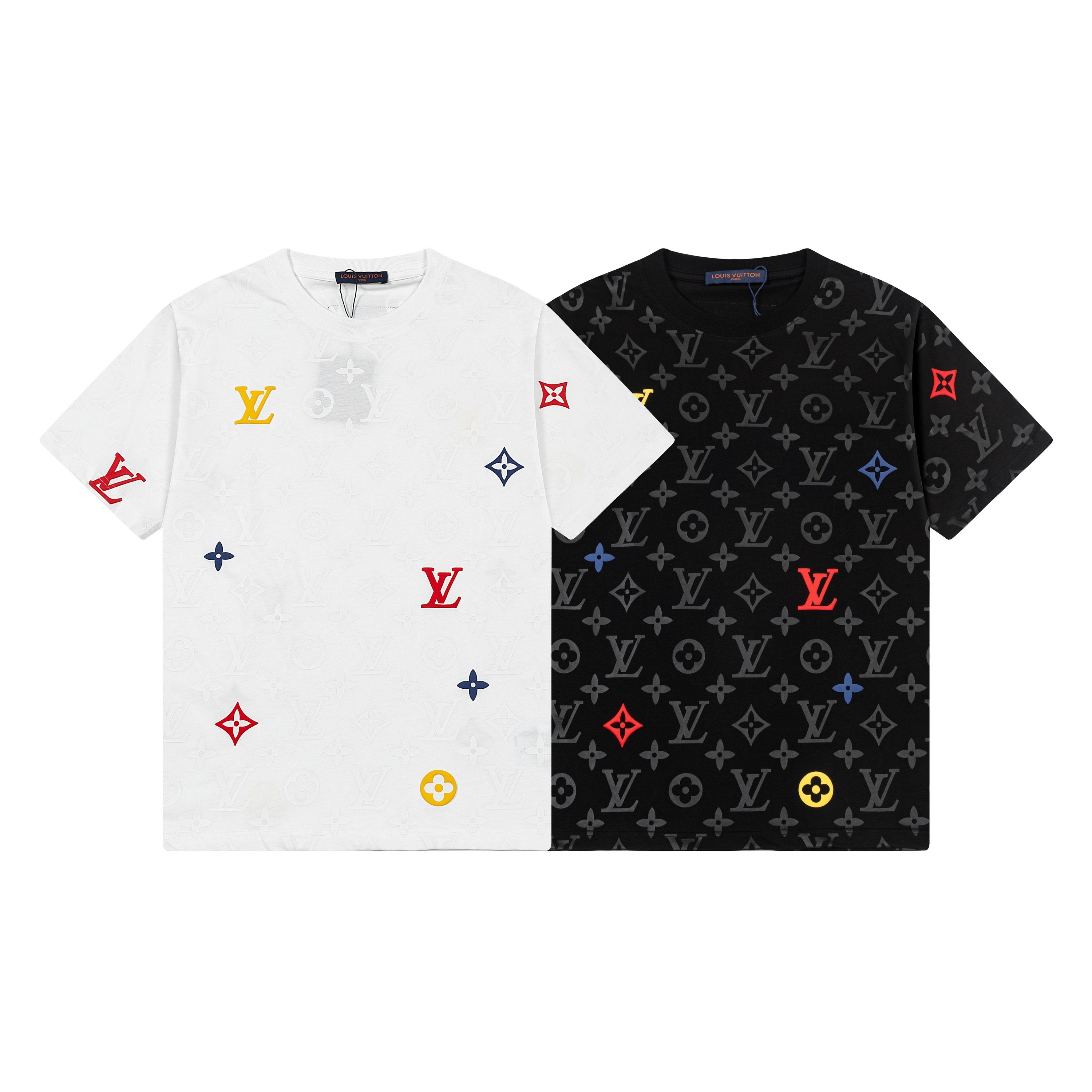 25ss New embroidery logo t-shirt