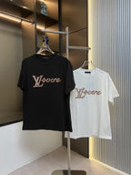2025ss Letter embroidery t-shirt