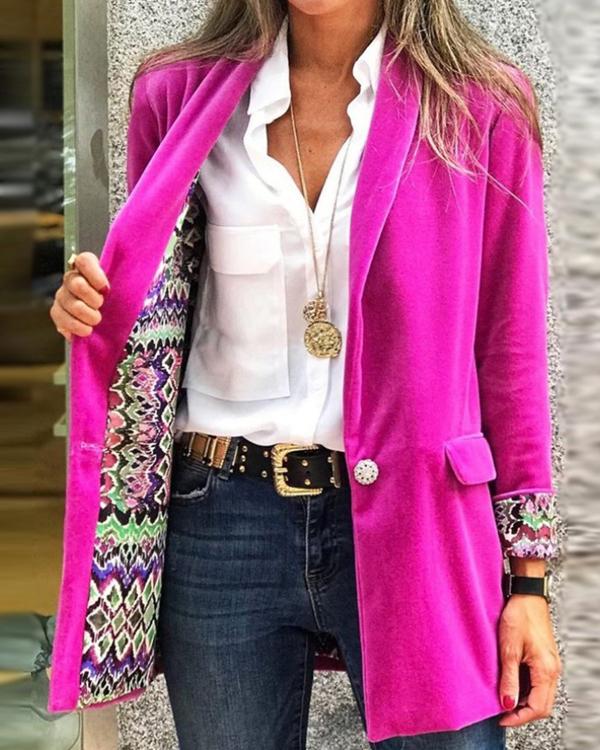 Fashion Casual Suit Jacket