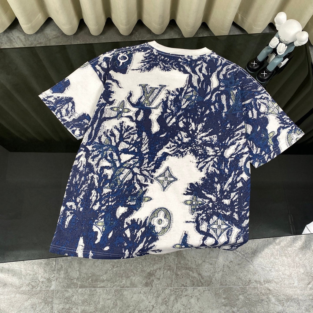 25ss full print knitted t-shirt