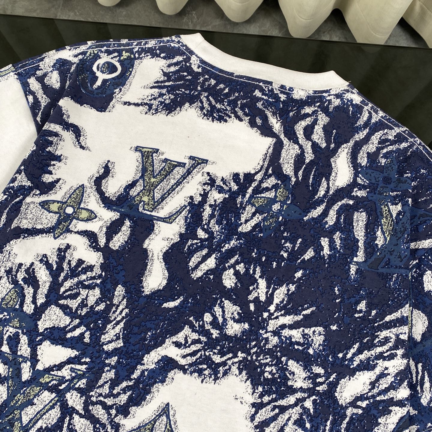 25ss full print knitted t-shirt