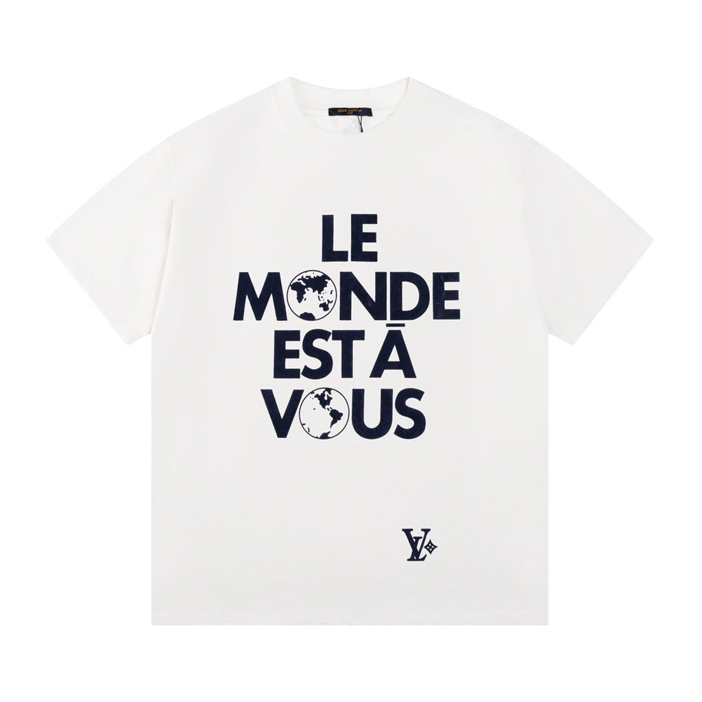 2025FW Letter print t-shirt