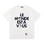 2025FW Letter print t-shirt
