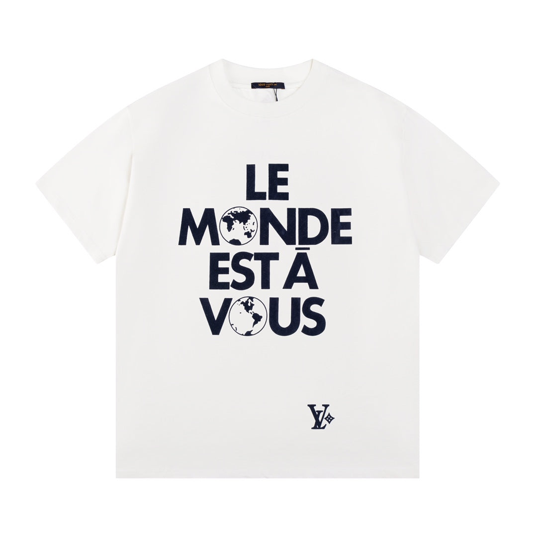 2025FW Letter print t-shirt